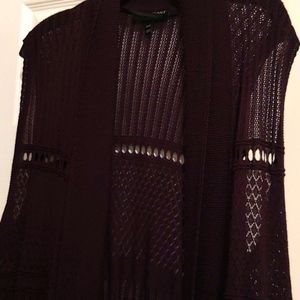 LB blk sleeveless overpiece 18/20 NWOT